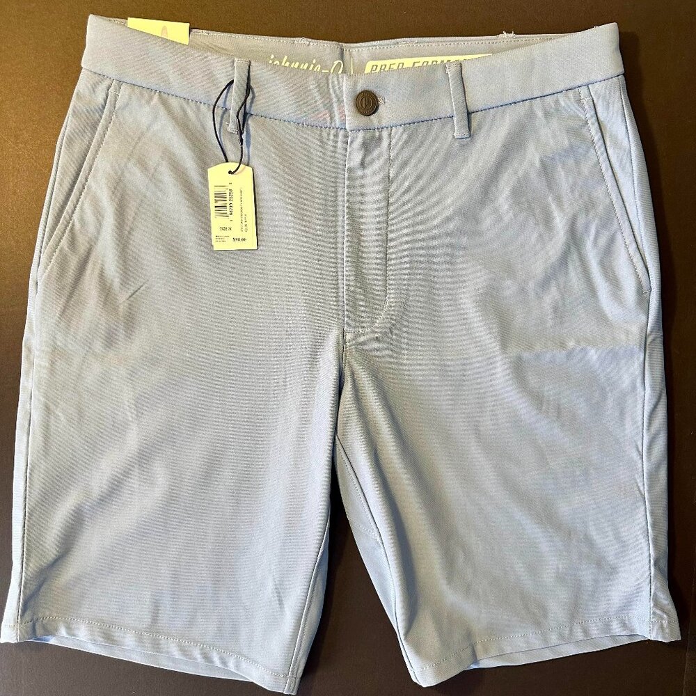 Johnnie-O Cross Country Men's Performance Shorts-Blue-Size 30-NWT